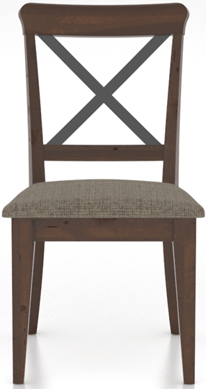 Canadel Cognac Washed Wood Side Chair