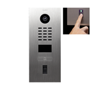 DoorBird IP Video Door Station D2101FV Fingerprint 50, stainless steel 1