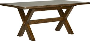 Twin Lakes Brown 72 in. Rectangle Table