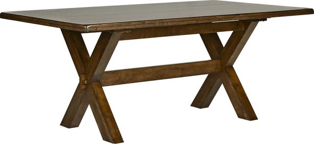 Twin Lakes Brown 72 in. Rectangle Table-0