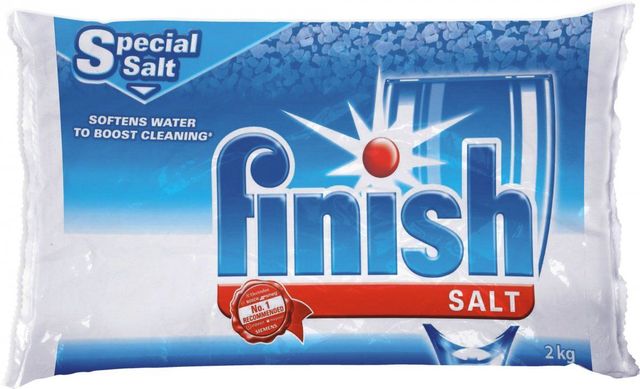 4.4 LB Dishwasher Salt - Water Softener Salt - Compatible with Bosch,  Miele, Whirlpool, Thermador and More (2 KG)
