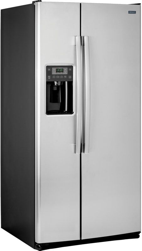 Crosley® 23.2 Cu. Ft. Stainless Steel Side by Side Refrigerator