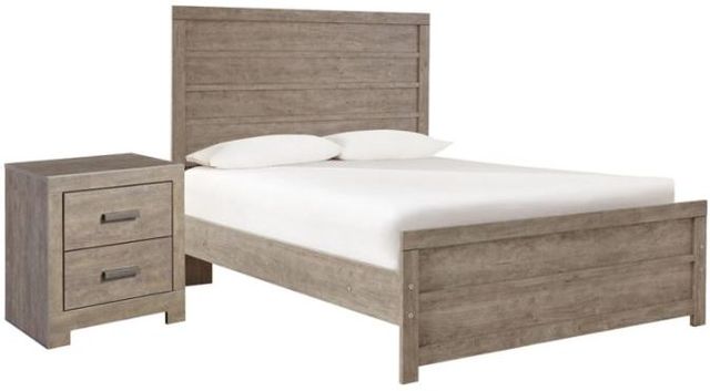 Signature Design by Ashley® Culverbach 2-Piece Gray Full Panel Bed Set