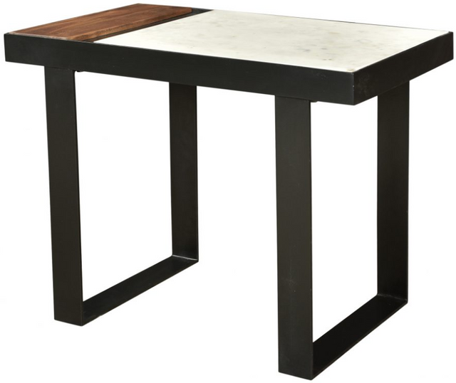 Moe's Home Collections Blox Black Side Table 2
