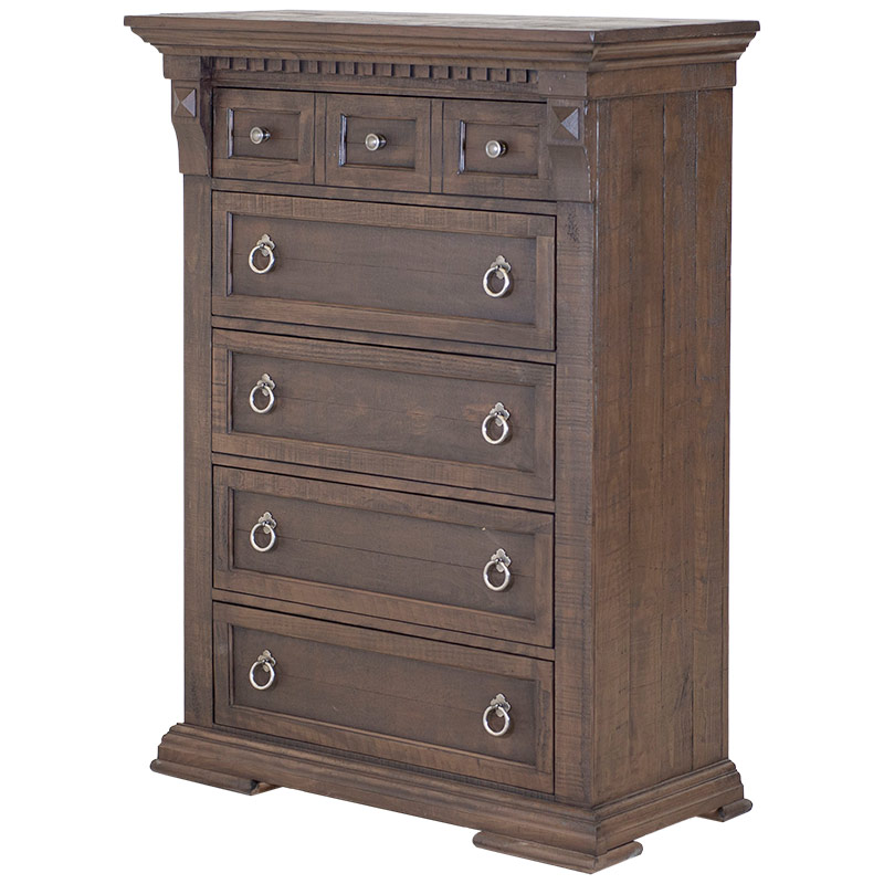 Jorman Furniture Old San Francisco Western Brown Chest | Great American ...