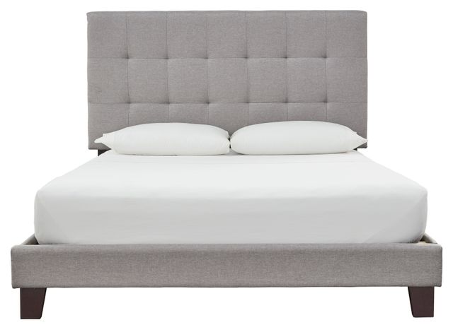 Signature Design by Ashley® Adelloni Gray Queen Upholstered Bed