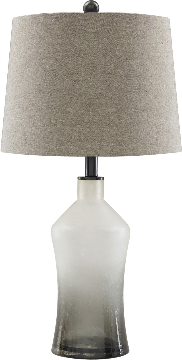 Signature Design by Ashley® Nollie Set of 2 Gray Table Lamps 1