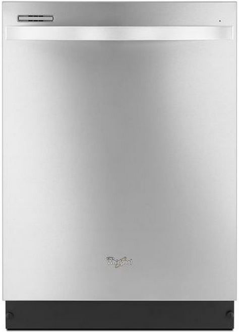 Whirlpool® 24" Built-In Dishwasher-Monochromatic Stainless Steel