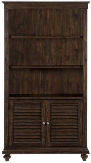 Homelegance® Cardano Driftwood Charcoal Bookcase