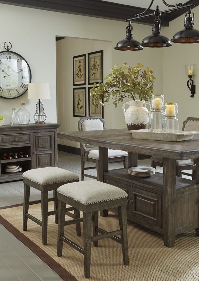 Signature Design by Ashley® Wyndahl Rustic Brown Counter Height Dining Table-2