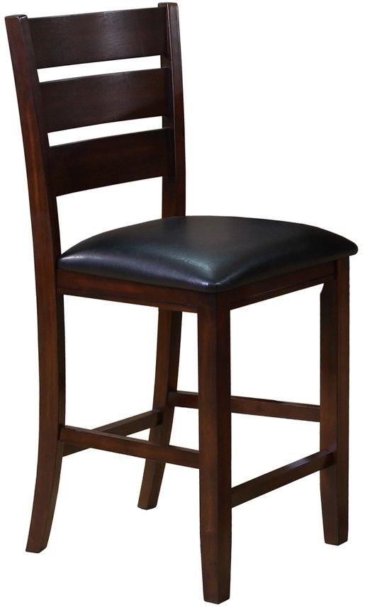 Crown Mark Bardstown Brown Counter Height Dining Side Chair-0