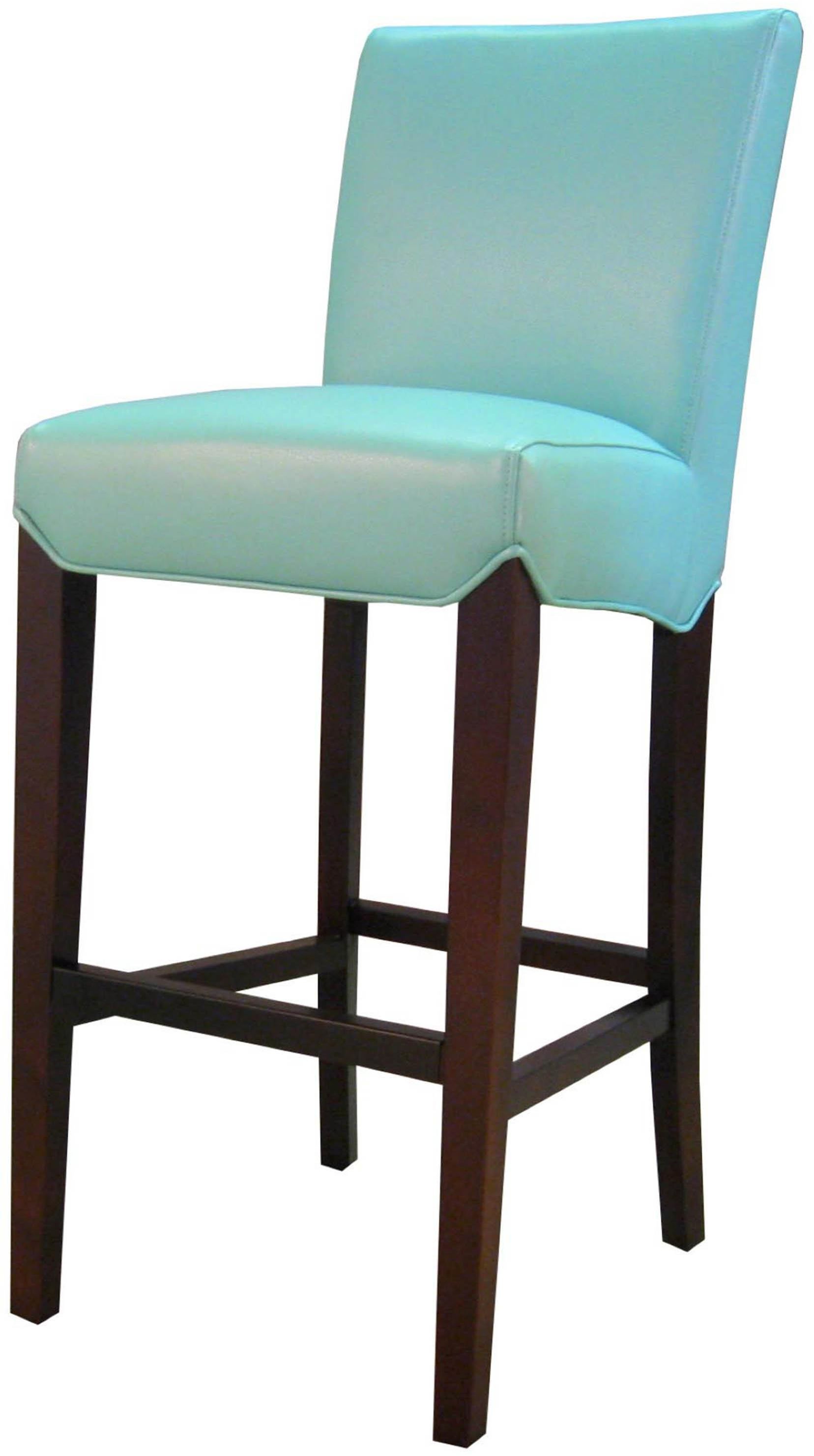 aqua blue bar stools