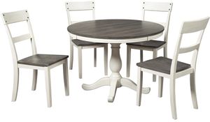 Signature Design by Ashley® Nelling 5 Piece Two-Tone Dining Set