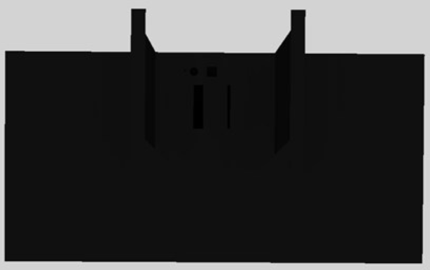 Vent-A-Hood® 42" Black Contemporary Wall Mounted Range Hood-2