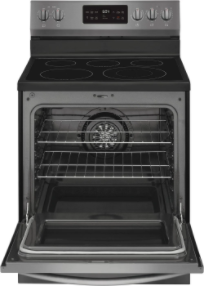 Frigidaire Gallery® 30" Smudge Proof® Black Stainless Steel Free Standing Electric Range 3