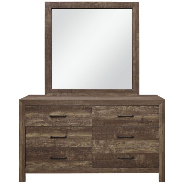 Homelegance Corbin Brown Dresser and Mirror-2