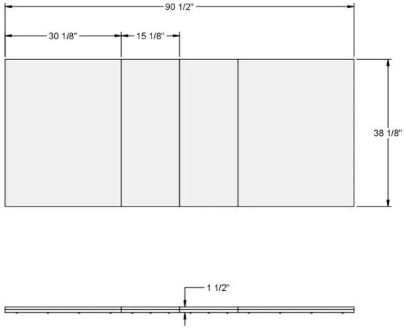 Amisco Customizable Zoom Solid Birch Dining Table with Extension ...