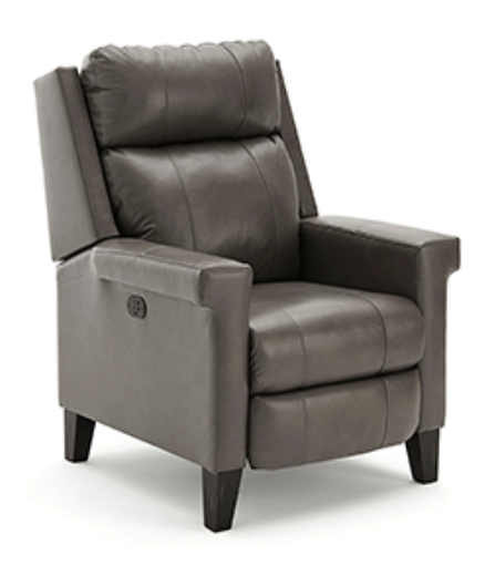 Best® Home Furnishings Prima Leather Power Tilt Headrest High Leg Recliner