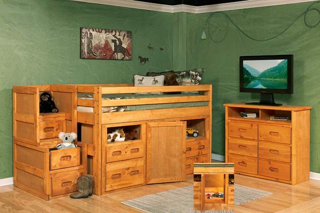 Trendwood Inc. Bunkhouse Youth Media Chest 1