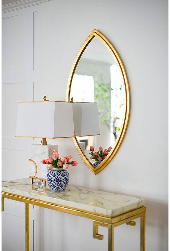 A & B Home Gold Wall Mirror-3