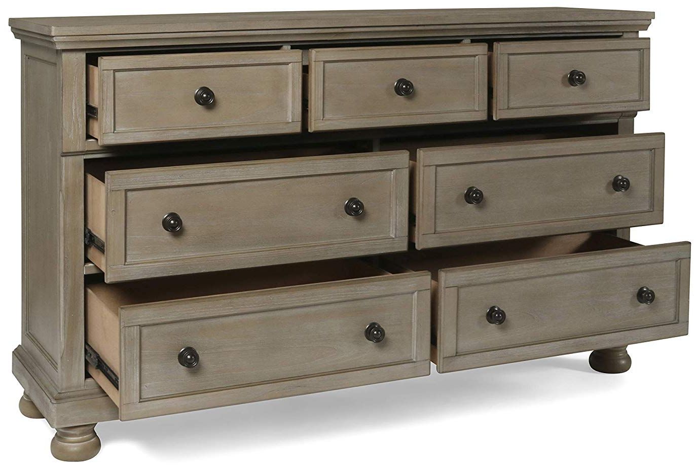 New Classic® Allegra Pewter Dresser | Fischer Furniture | Rapid City, SD