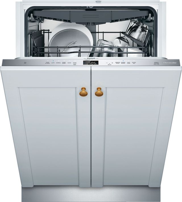 Thermador® Emerald® 24" Custom Panel Built In Dishwasher 1