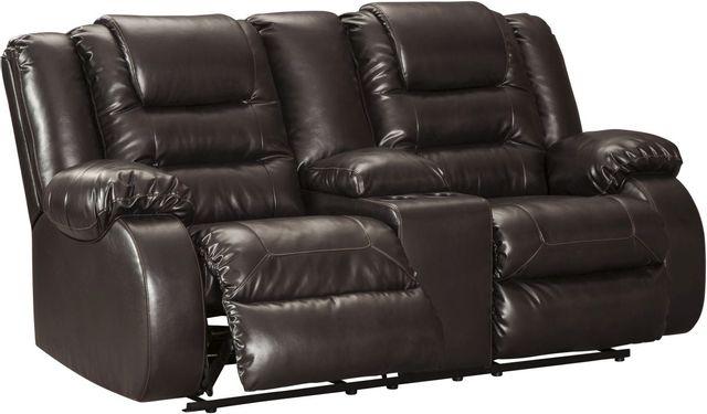 Signature Design by Ashley® Vacherie 3-Piece Chocolate Reclining Sectional 31