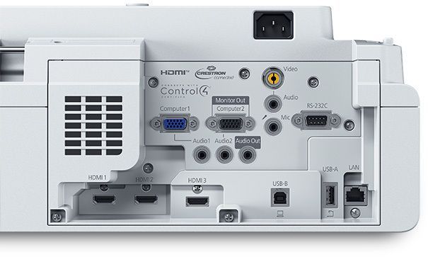 Epson® PowerLite 720 XGA White Laser Projector 3