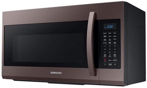 Samsung 1.9 Cu. Ft. Fingerprint Resistant Tuscan Stainless Steel Over The Range Microwave 1