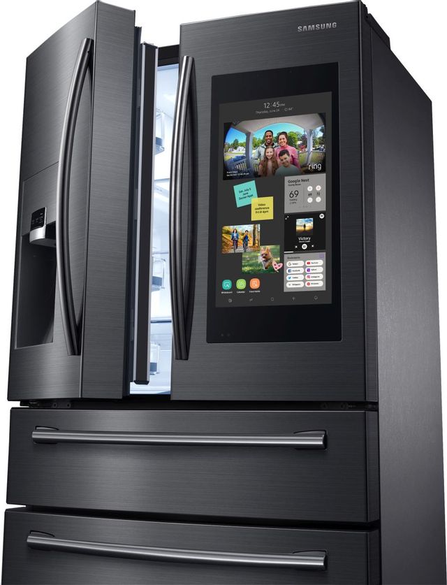 Samsung 22.2 cu. ft. Capacity Counter Depth Refrigerator-Fingerprint Resistant Black Stainless Steel-RF22NPEDBSG 6