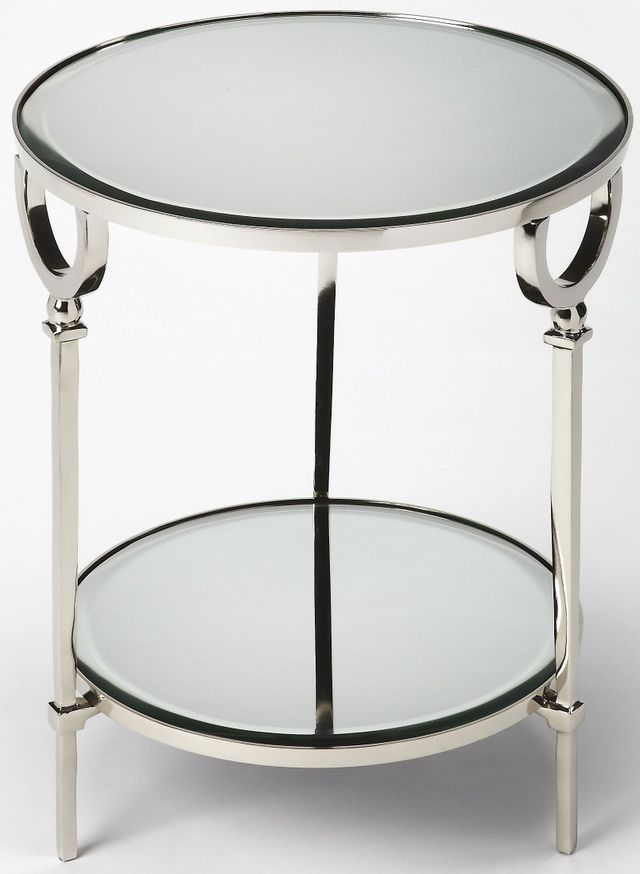 Butler Specialty Company Jolene Butler Loft Metal And Mirror End Table