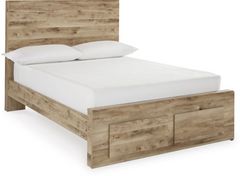Signature Design by Ashley® Hyanna Tan Full Panel Storage Bed