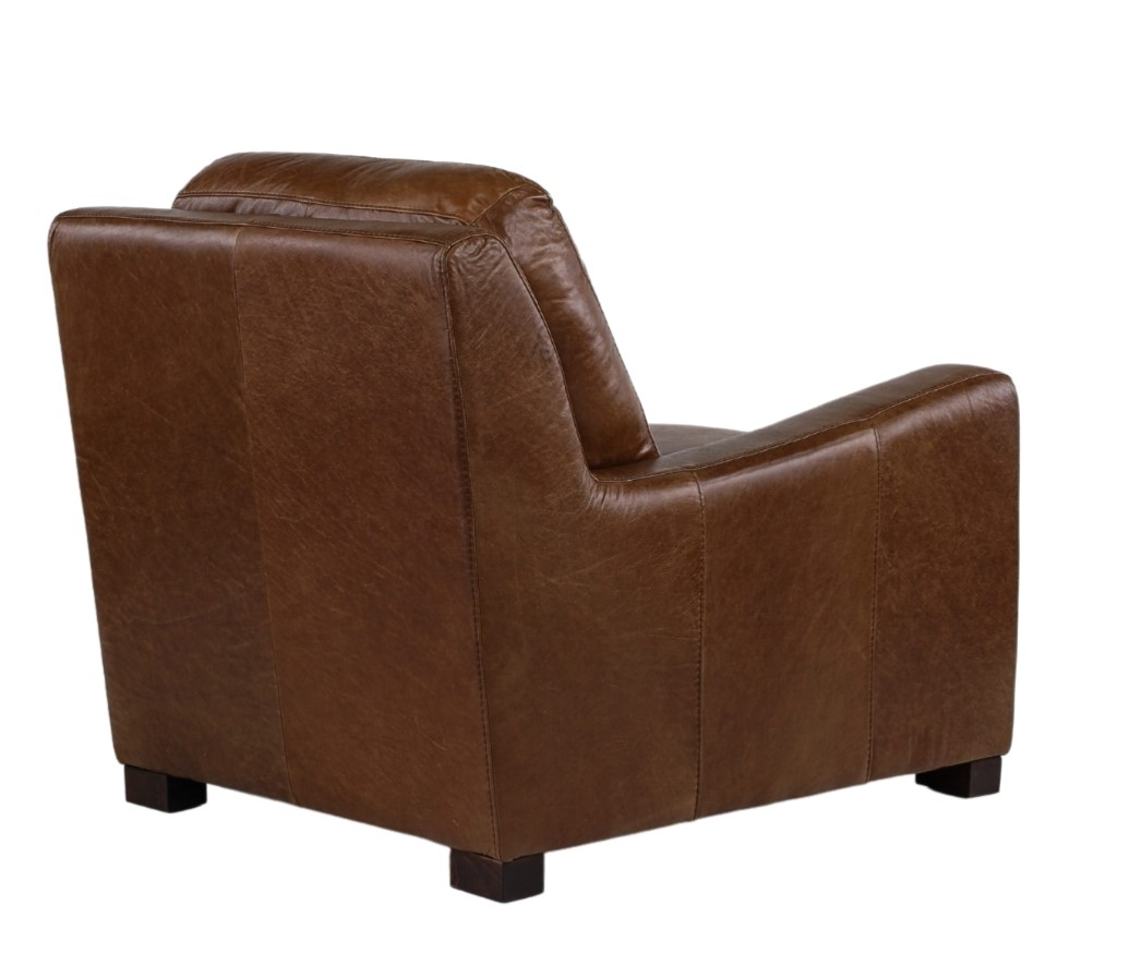 Soft Line 7740 Splendor Chestnut All Leather Chair | Miskelly Furniture