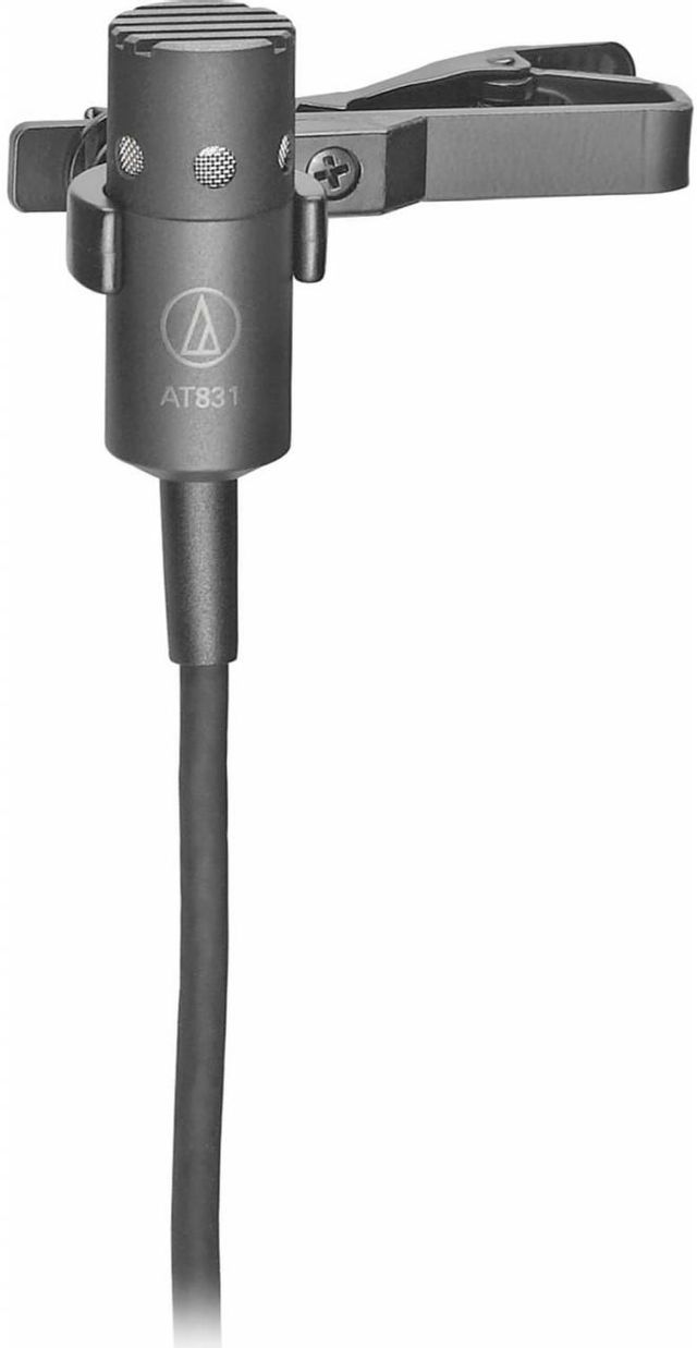 Audio-Technica® AT831c Cardioid Condenser Lavalier Microphone