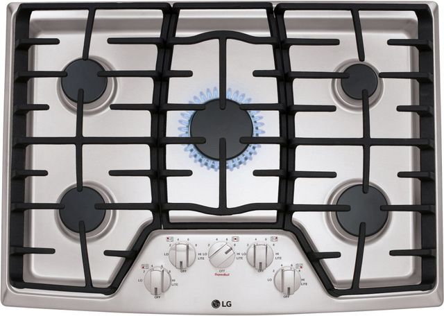 LG 30" Stainless Steel Gas Cooktop 21