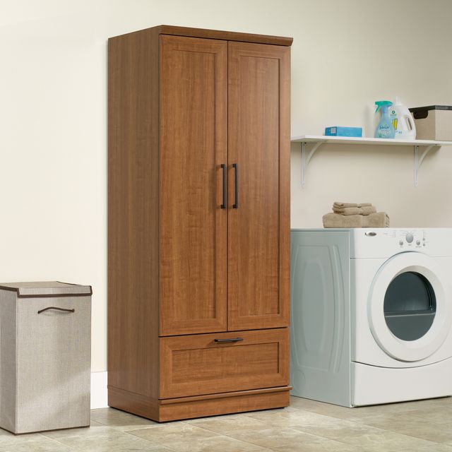 Sauder® HomePlus Sienna Oak® Wardrobe/Storage Cabinet-1
