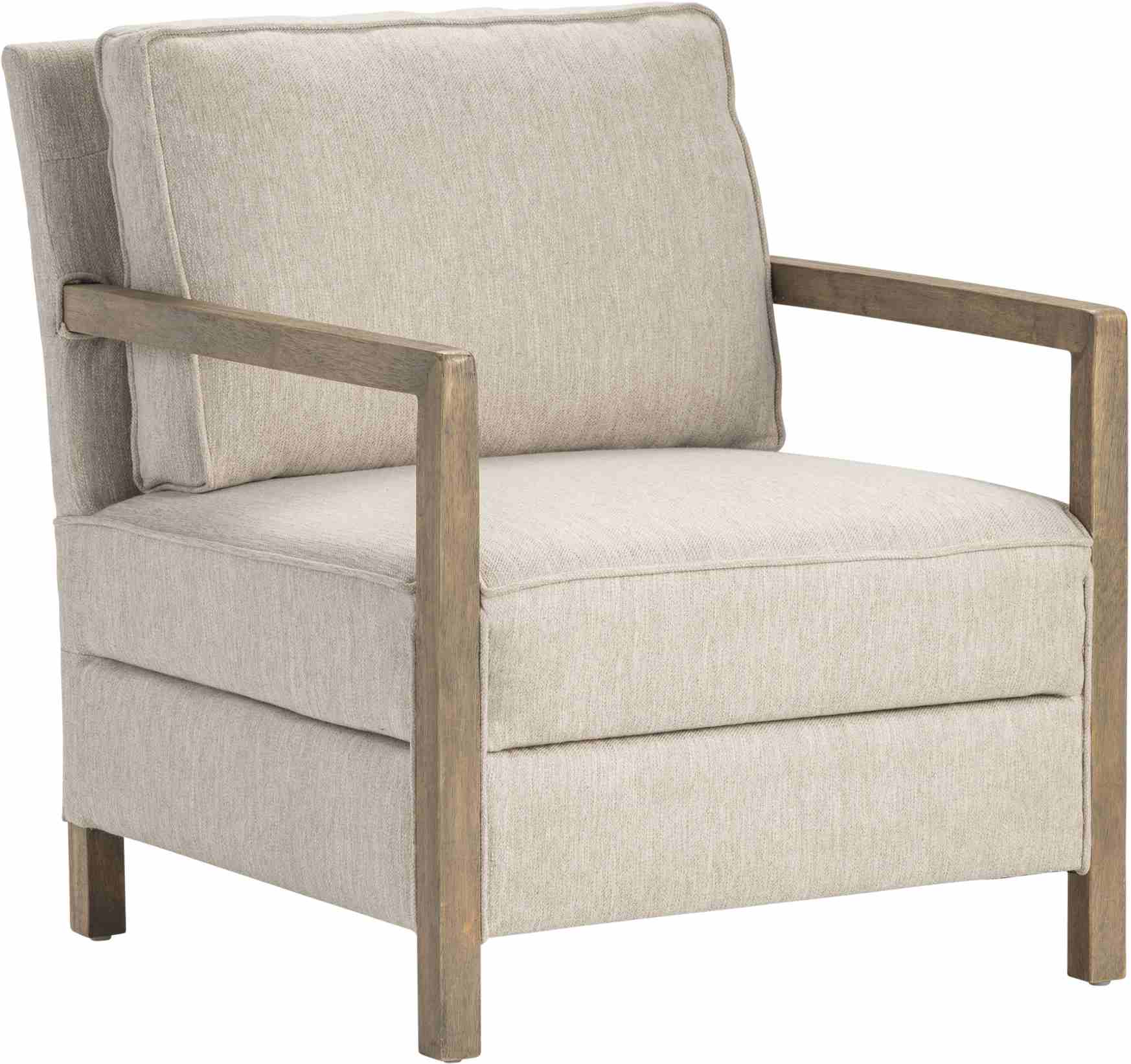 low arm accent chair