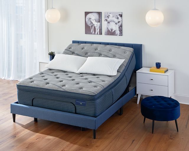 Serta® Blissful Excellence™ Luna Vista Plush Pillow Top Twin Mattress 4