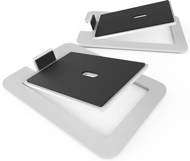 Kanto White Desktop Speaker Stands