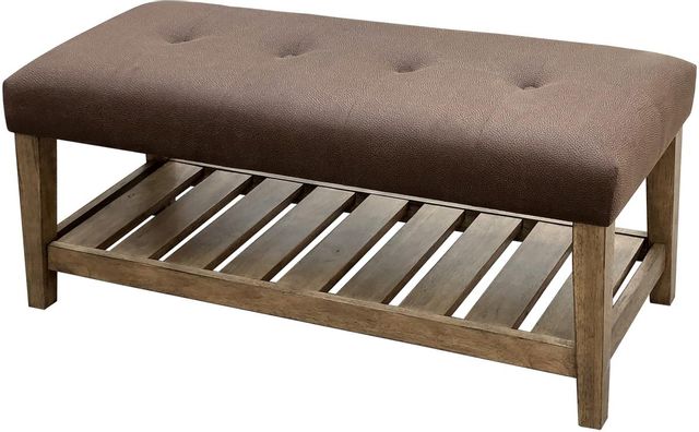 Signature Design by Ashley® Cabellero Brown Accent Bench-1