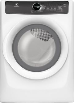Electrolux Laundry 8.0 Cu. Ft. Island White Front Load Electric Dryer-EFME427UIW