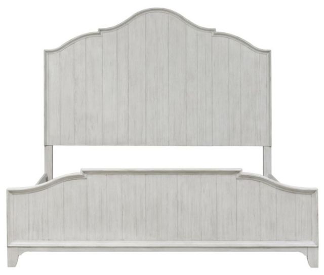 Liberty Farmhouse Reimagined 3-Piece Antique White Queen Panel Bed Set 11