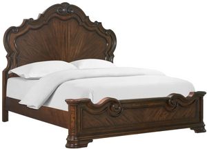 Steve Silver Co. Royale Brown Cherry Queen Bed