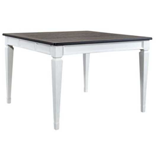 Liberty Allyson Park 5-Piece Charcoal/Wirebrushed White Gathering Table Set-1