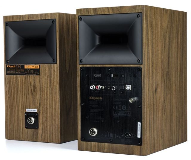 Klipsch® The Fives Walnut Powered Speakers 5