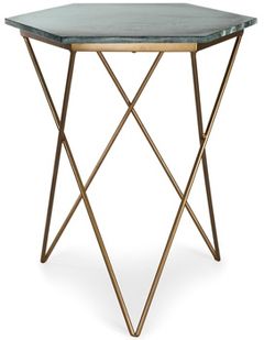 Signature Design by Ashley® Engelton Green/Gold Accent Table