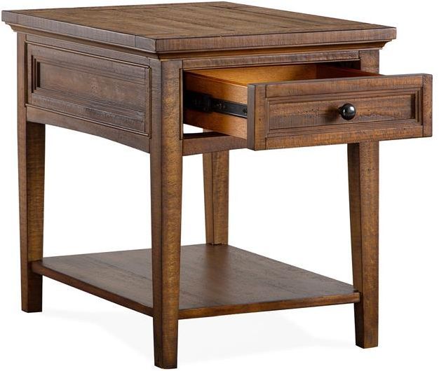 Magnussen Home® Bay Creek Toasted Nutmeg End Table 2