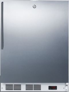 Summit® 3.1 Cu. Ft. Stainless Steel Under the Counter Refrigerator