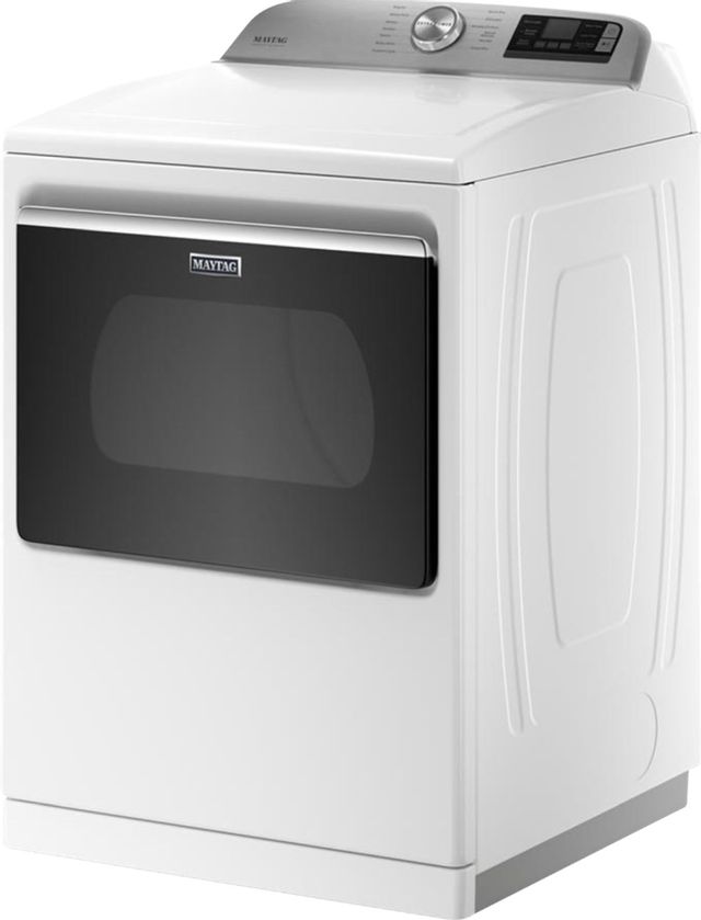 Maytag® 7.4 Cu. Ft. White Front Load Electric Dryer 11
