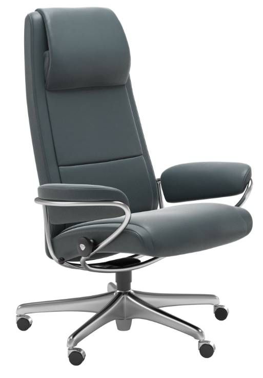 Stressless® by Ekornes® Paris High-Back Star Base Office Chair